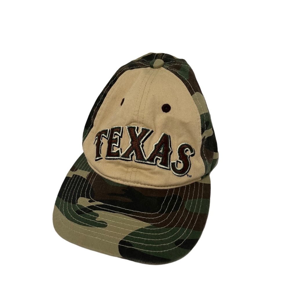 Sixth Man Camouflage Camo TEXAS Adjustable Cap Hat Womens